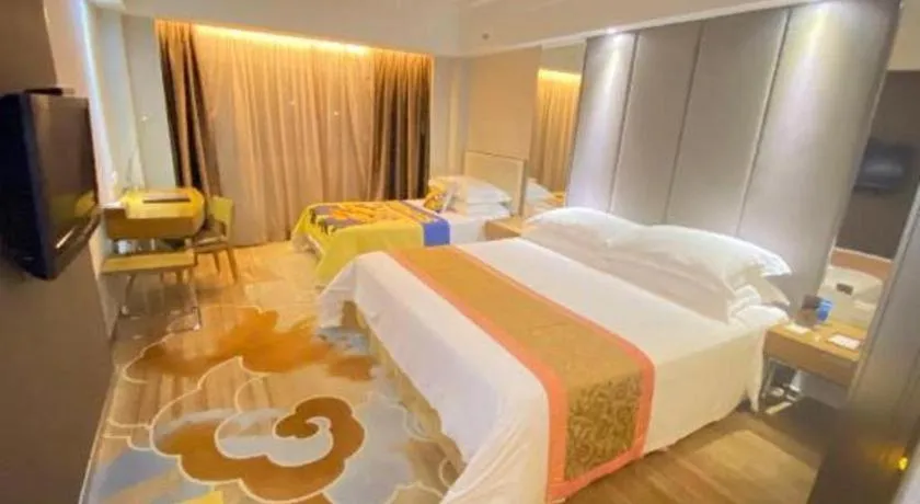 Bed in Downtown Hotel