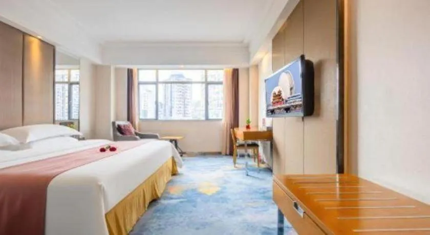 Bed in Downtown Hotel