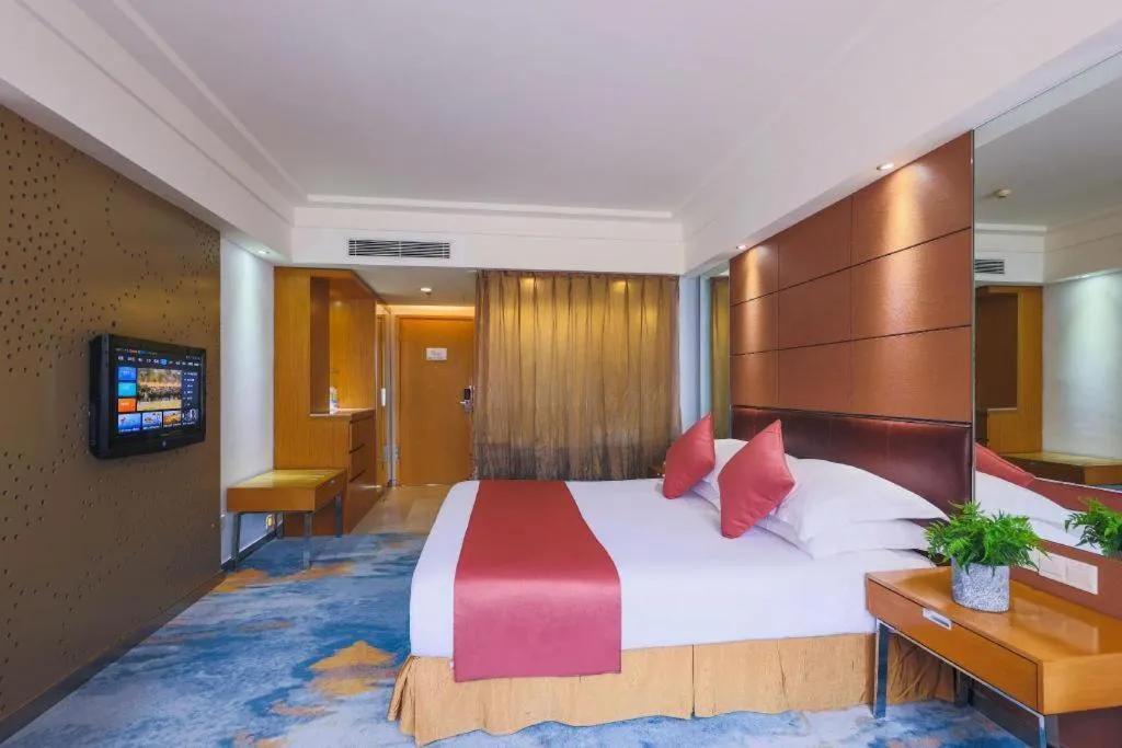 Bed in Downtown Hotel