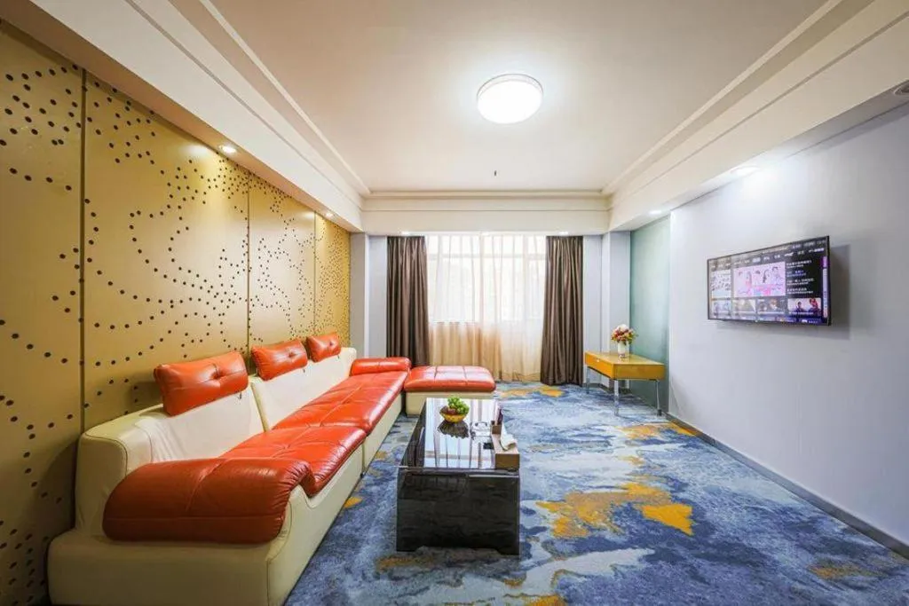 Bed in Downtown Hotel