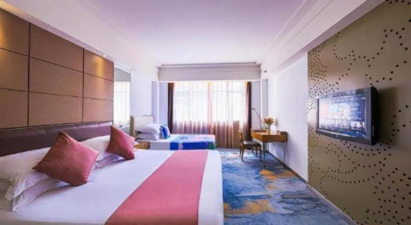 Bed in Downtown Hotel