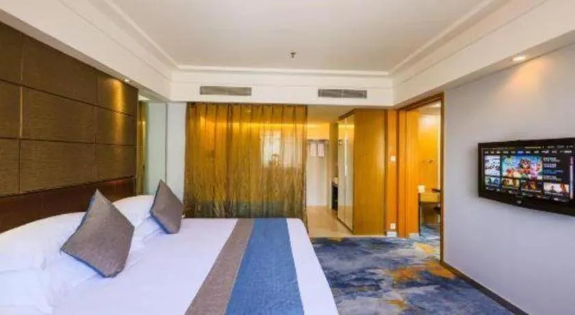 Bed in Downtown Hotel