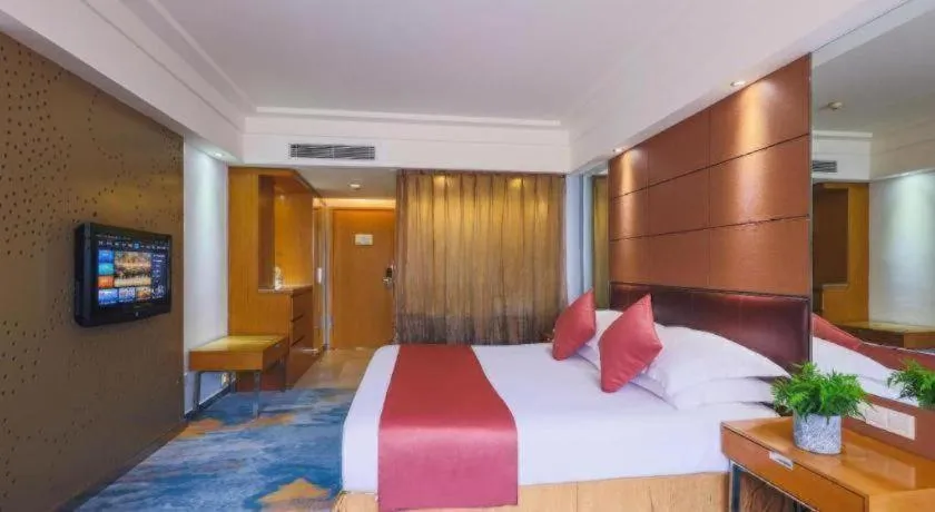 Bed in Downtown Hotel