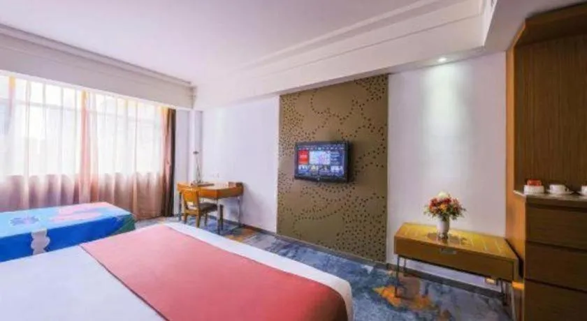 Bed in Downtown Hotel