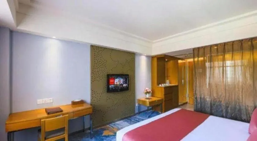 Bed in Downtown Hotel