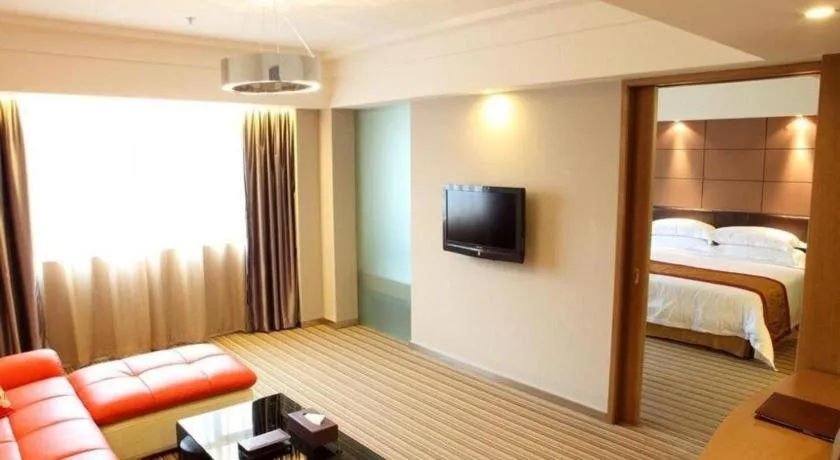 Bed in Downtown Hotel