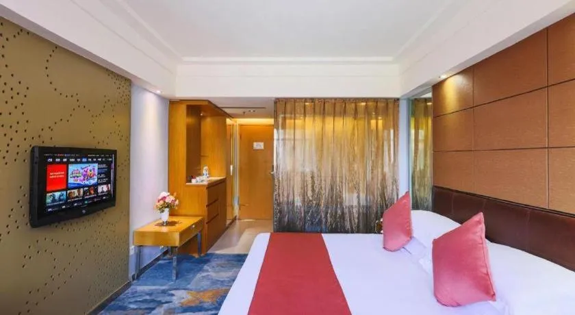 Bed in Downtown Hotel