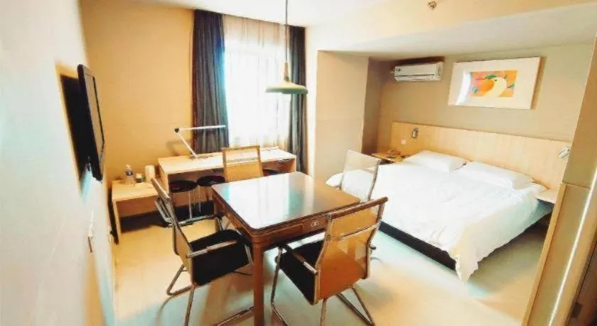 Bed in Jinjiang Inn Wuhu Fangte Tech Museum Metro Station