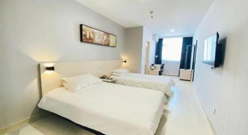 Bed in Jinjiang Inn Jinzhou Luoyang Road