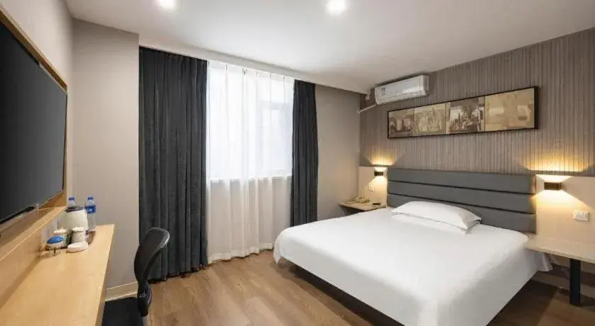 Bed in Jinjiang Inn Jinzhou Luoyang Road Bed in Jinjiang Inn Jinzhou Luoyang Road