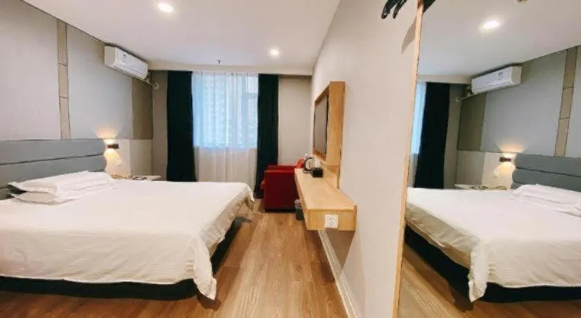 Bed in Jinjiang Inn Jinzhou Luoyang Road