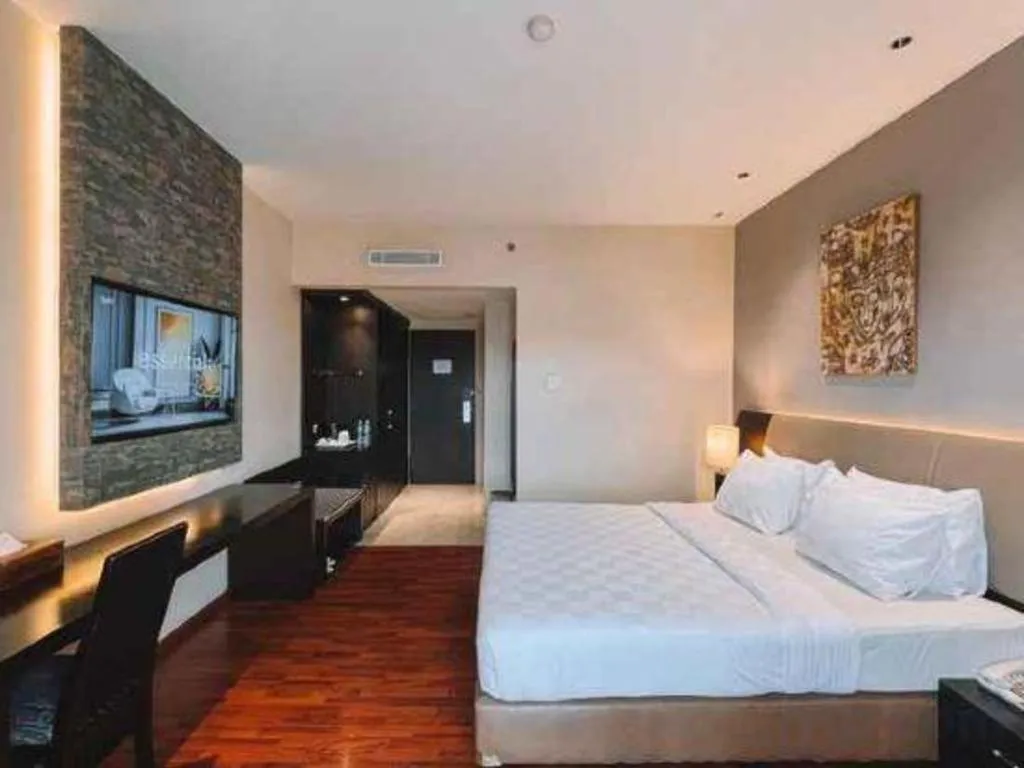 Bed in Hotel Grand Anugerah