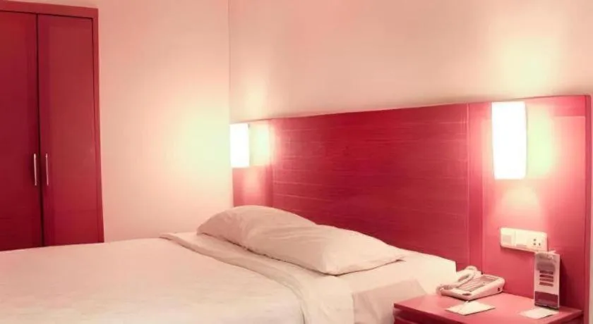 Bed in Hotel Grand Anugerah