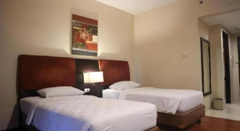 Bed in Hotel Grand Anugerah