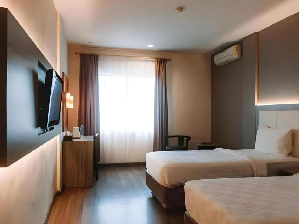 Bed in Hotel Grand Anugerah