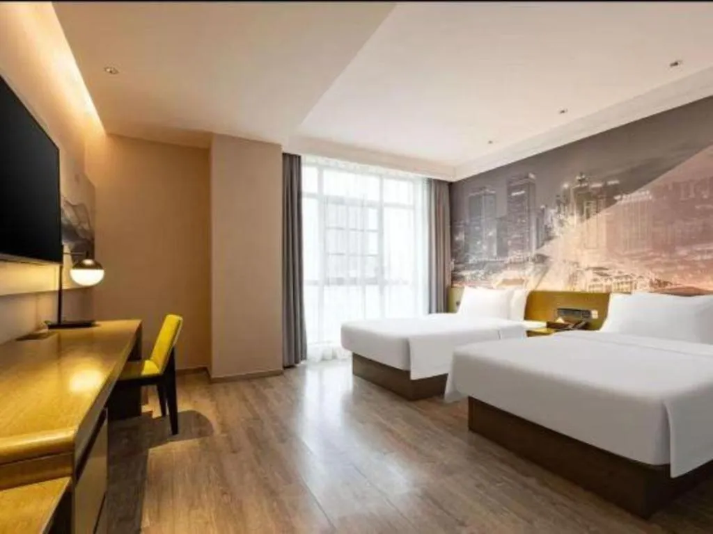 Bed in ibis Styles Wuhan Optics Valley Square Hotel