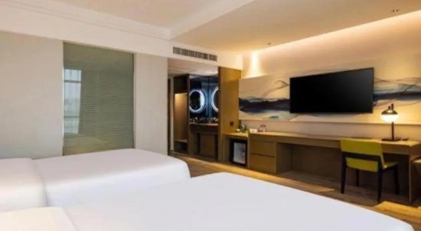 Bed in ibis Styles Wuhan Optics Valley Square Hotel