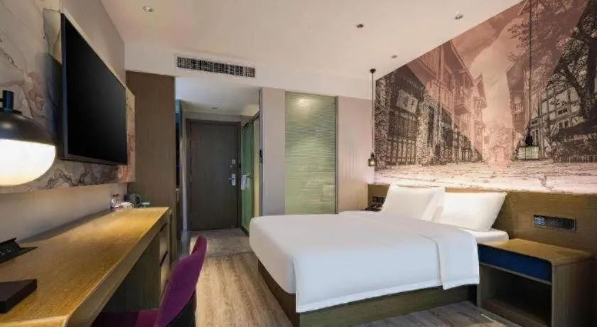 Bed in ibis Styles Wuhan Optics Valley Square Hotel