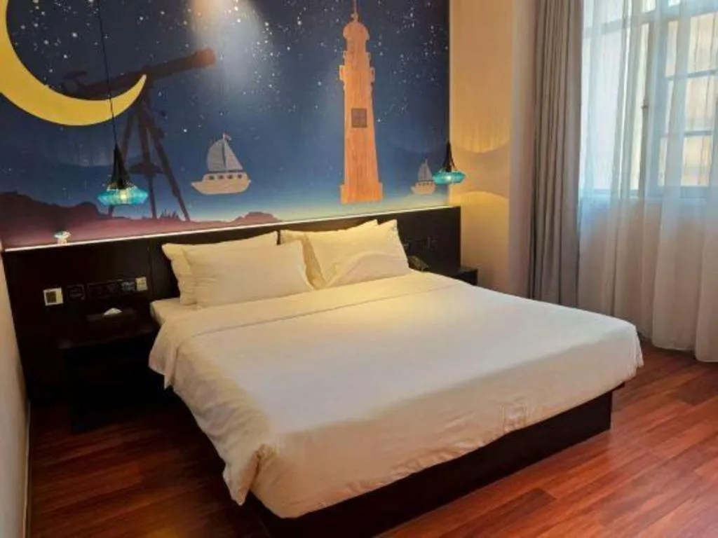 Bed in ibis Styles Wuhan Optics Valley Square Hotel