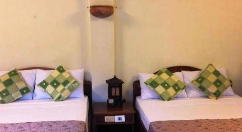 Bed in Dong Loi Hotel