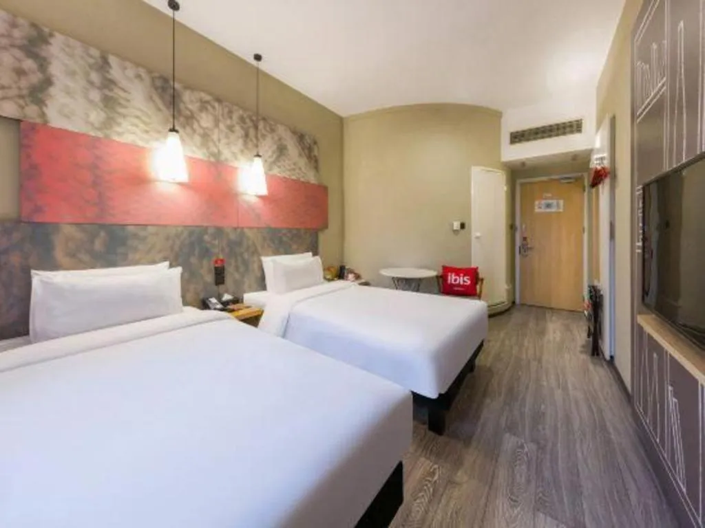 Bed in Ibis Shanghai Expo Dongming Road Metro Station