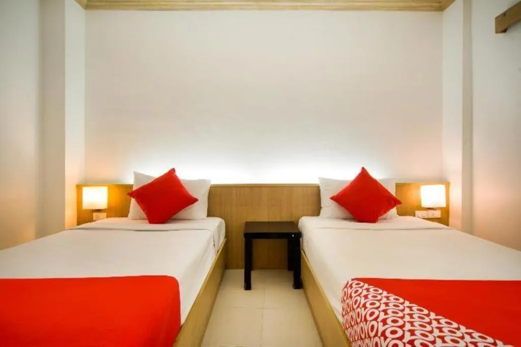 Bed in OYO 232 Patong City Hometel