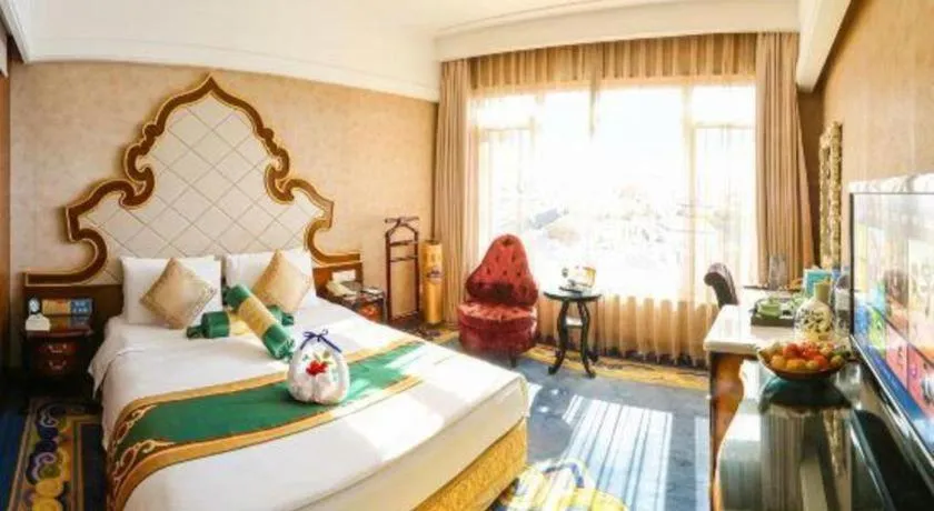 Bed in Hohhot Inner Mongolia Hotel