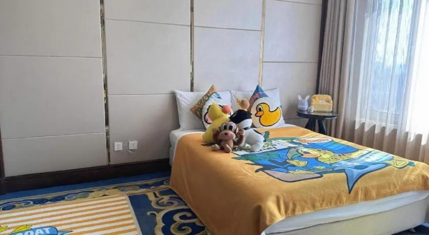 Bed in Hohhot Inner Mongolia Hotel