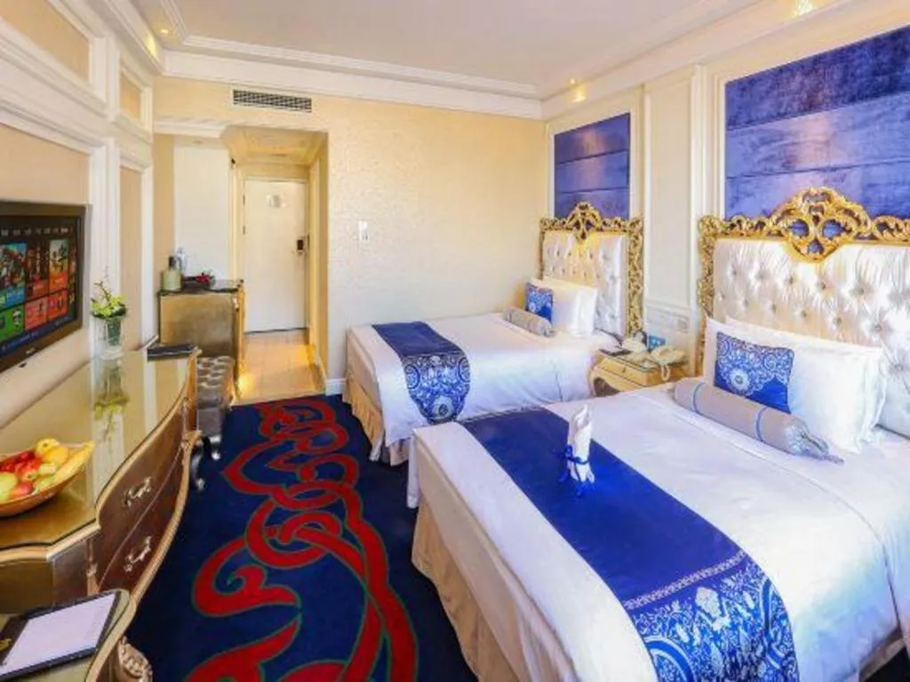 Bed in Hohhot Inner Mongolia Hotel