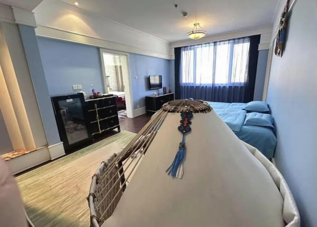 Bed in Hohhot Inner Mongolia Hotel