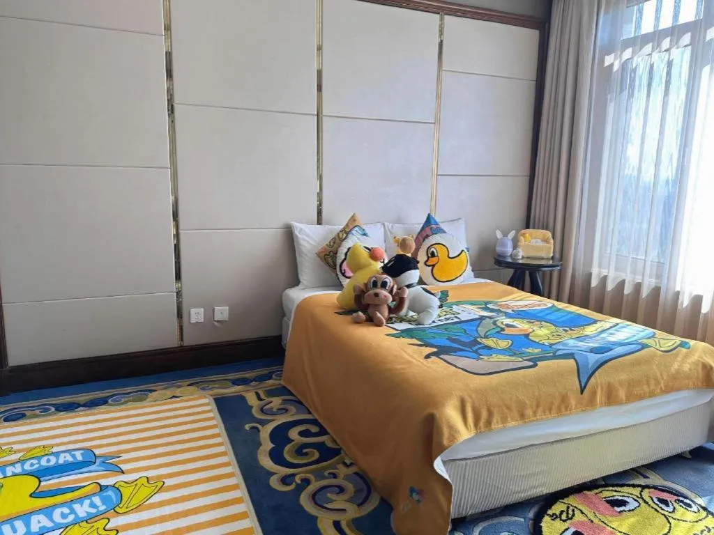 Bed in Hohhot Inner Mongolia Hotel