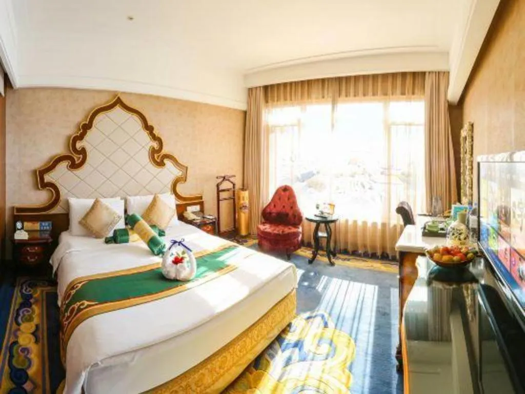 Bed in Hohhot Inner Mongolia Hotel