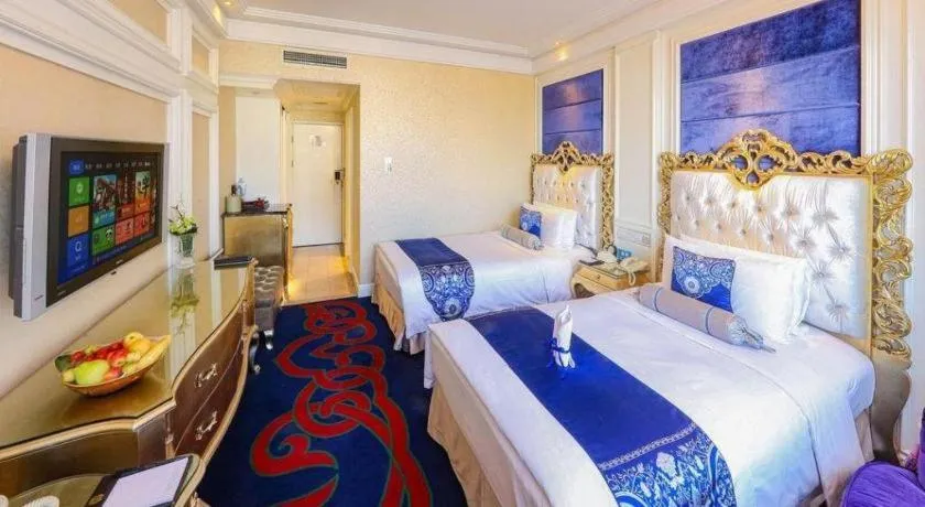 Bed in Hohhot Inner Mongolia Hotel