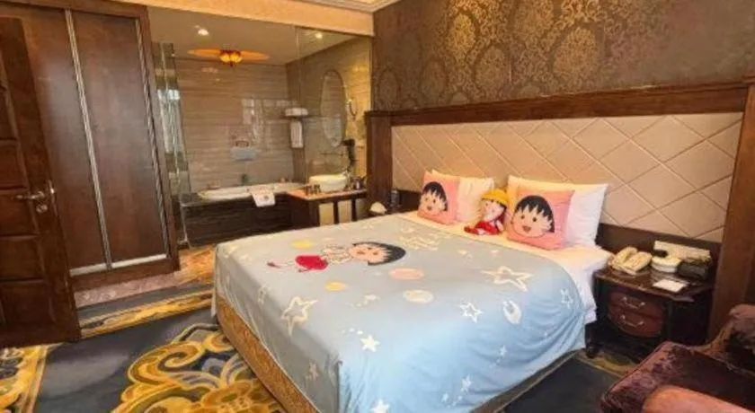 Bed in Hohhot Inner Mongolia Hotel