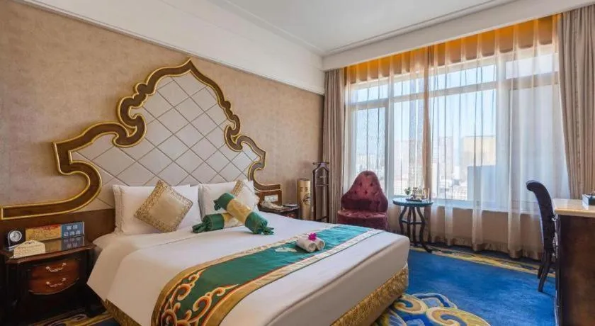 Bed in Hohhot Inner Mongolia Hotel