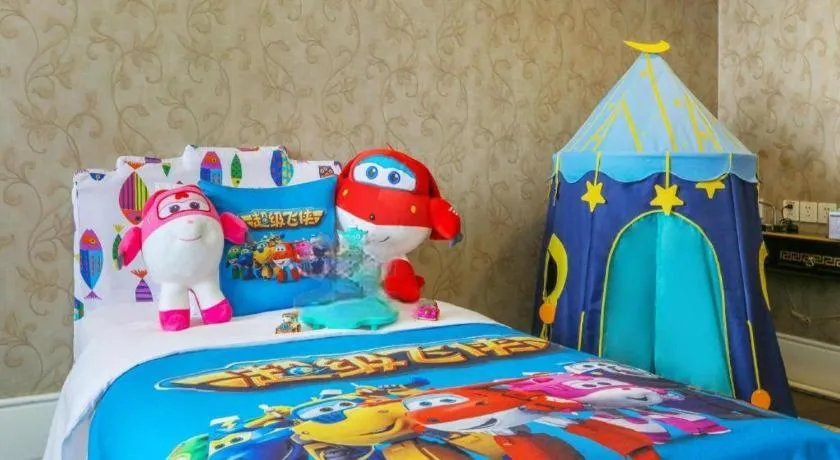 Bed in Hohhot Inner Mongolia Hotel