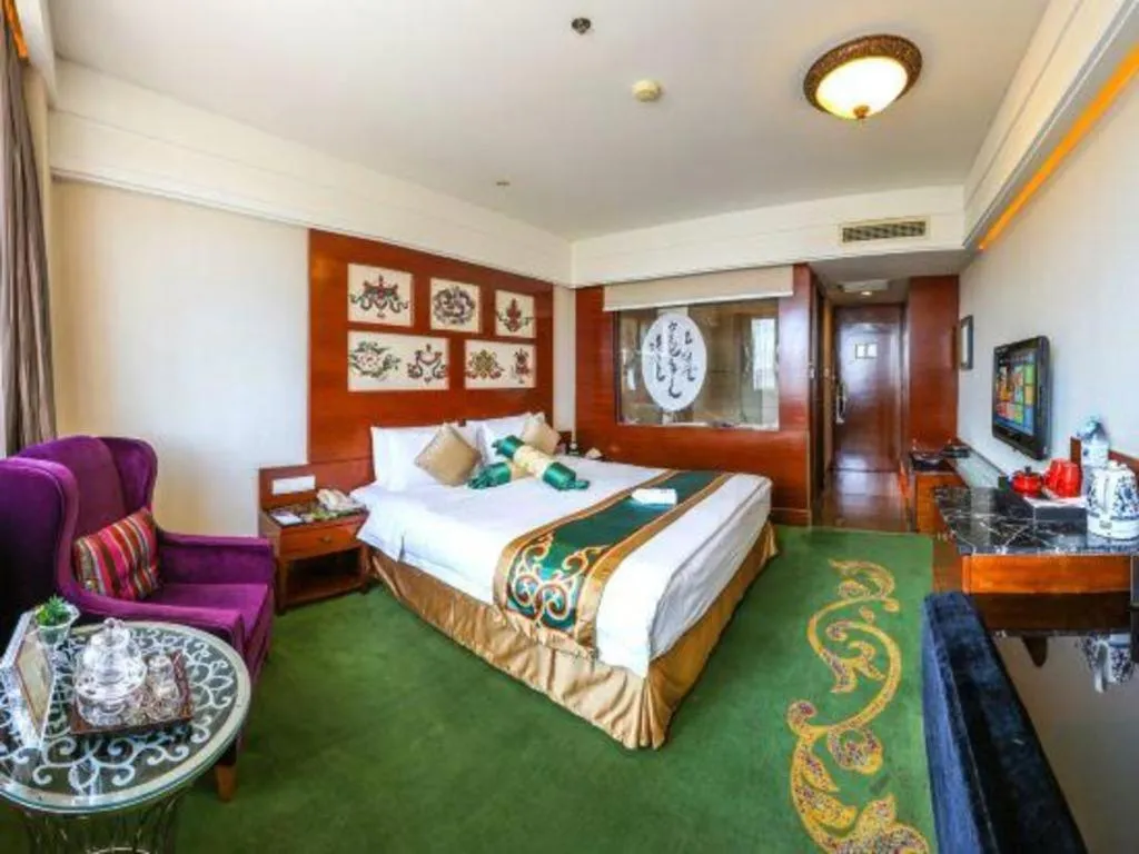 Bed in Hohhot Inner Mongolia Hotel