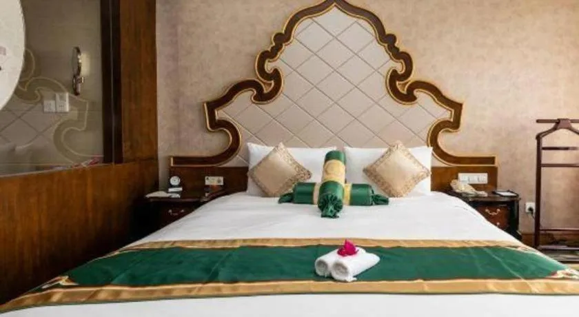 Bed in Hohhot Inner Mongolia Hotel