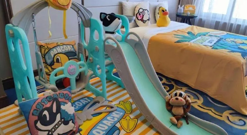 Bed in Hohhot Inner Mongolia Hotel