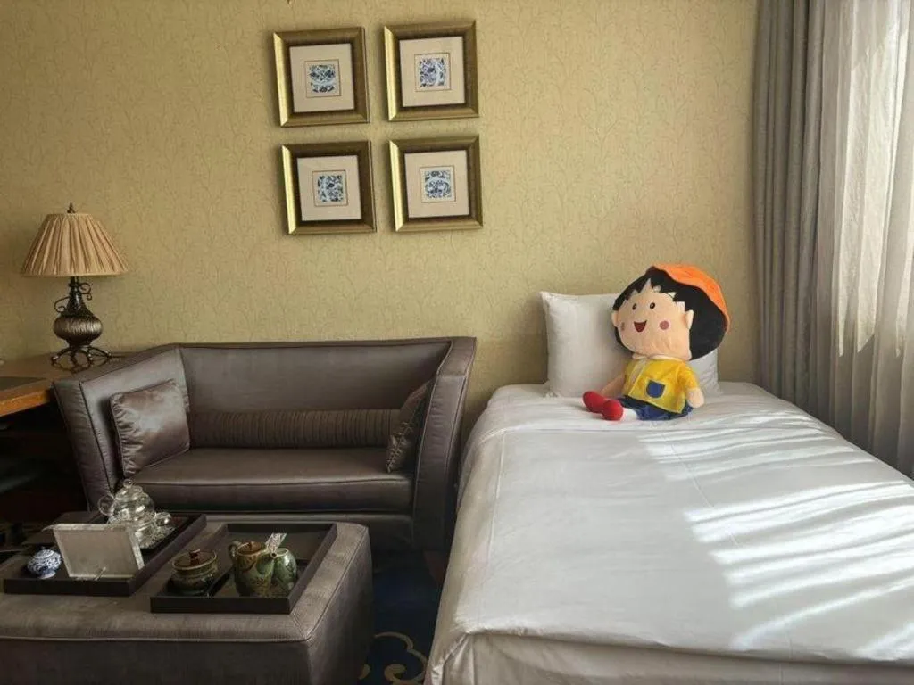 Bed in Hohhot Inner Mongolia Hotel