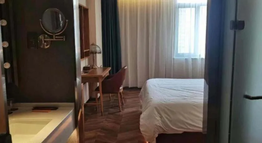 Bed in Jinjiang Inn Tianjin South Station