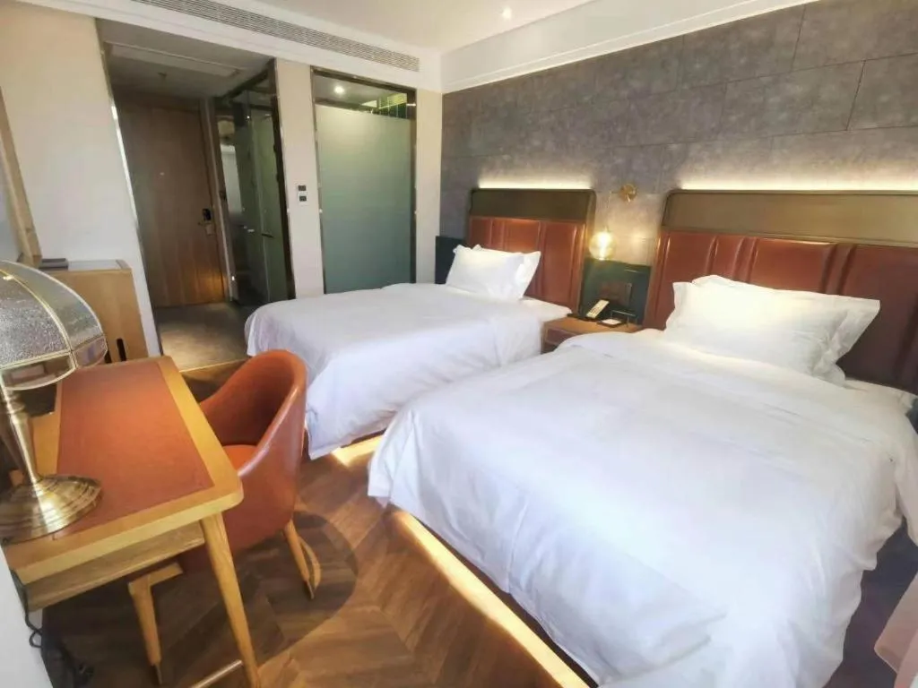 Bed in Jinjiang Inn Tianjin South Station