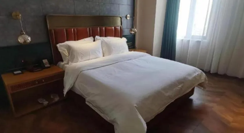 Bed in Jinjiang Inn Tianjin South Station