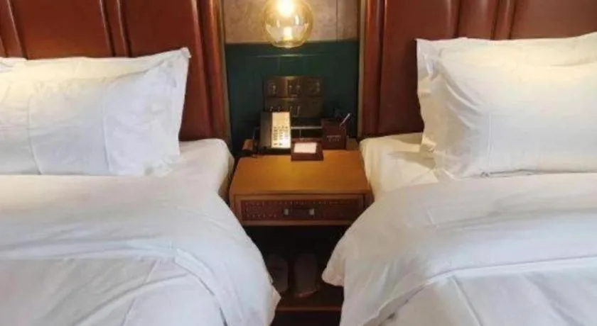 Bed in Jinjiang Inn Tianjin South Station