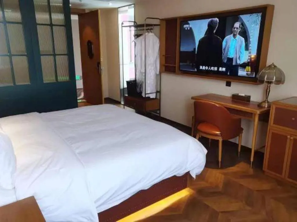 Bed in Jinjiang Inn Tianjin South Station