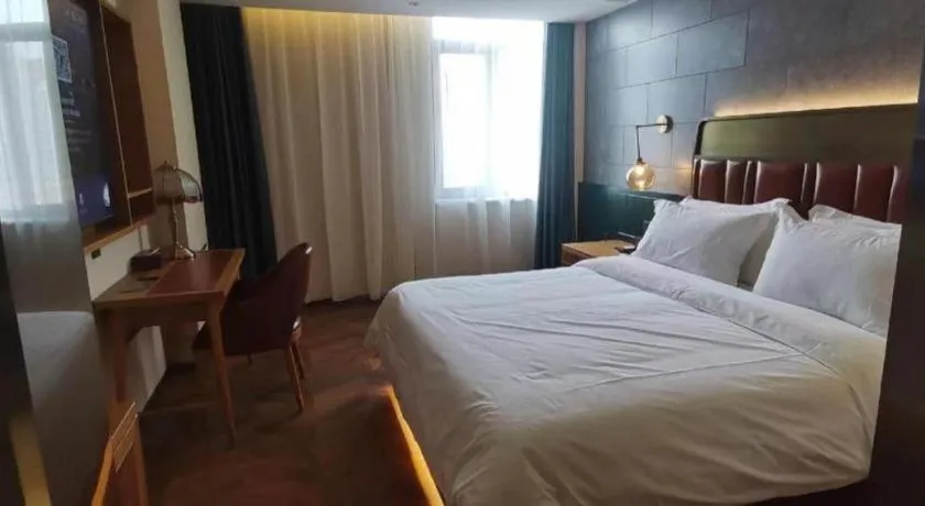Bed in Jinjiang Inn Tianjin South Station