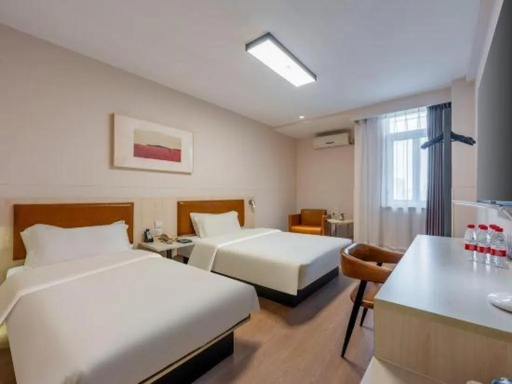 Bed in Jinjiang Inn Tianjin South Station