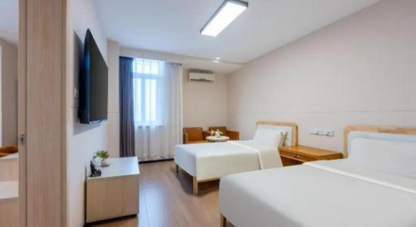 Bed in Jinjiang Inn Tianjin South Station