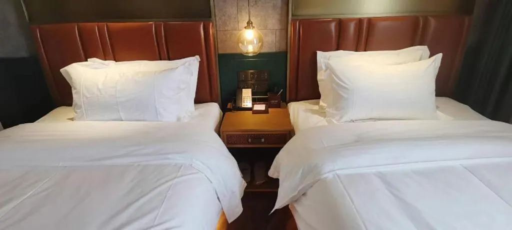 Bed in Jinjiang Inn Tianjin South Station