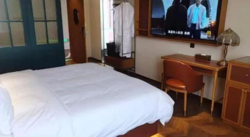 Bed in Jinjiang Inn Tianjin South Station